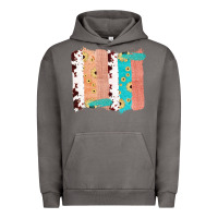 Pigment Tornado Western Cowhide Sunflower Jute Glitter Farm Life Brush Stroke Urban Hoodie - Bettercallsaul