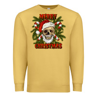 Antique Gold Merry Christmas Premium Sweatshirt - RanaPortraitStore