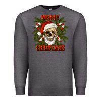 Charcoal Heather Merry Christmas Premium Sweatshirt - RanaPortraitStore