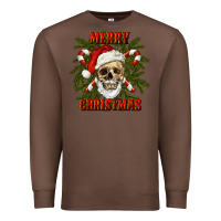 Chestnut Merry Christmas Premium Sweatshirt - RanaPortraitStore