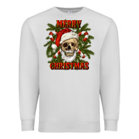 Dove Grey Merry Christmas Premium Sweatshirt - RanaPortraitStore