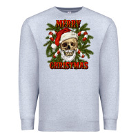 Heather Grey Merry Christmas Premium Sweatshirt - RanaPortraitStore