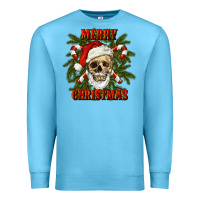 Ocean Blue Merry Christmas Premium Sweatshirt - RanaPortraitStore