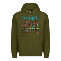 Army Green smart  sassy fierce Premium Hoodie - JahusDesignShop