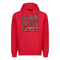 Red smart  sassy fierce Premium Hoodie - JahusDesignShop
