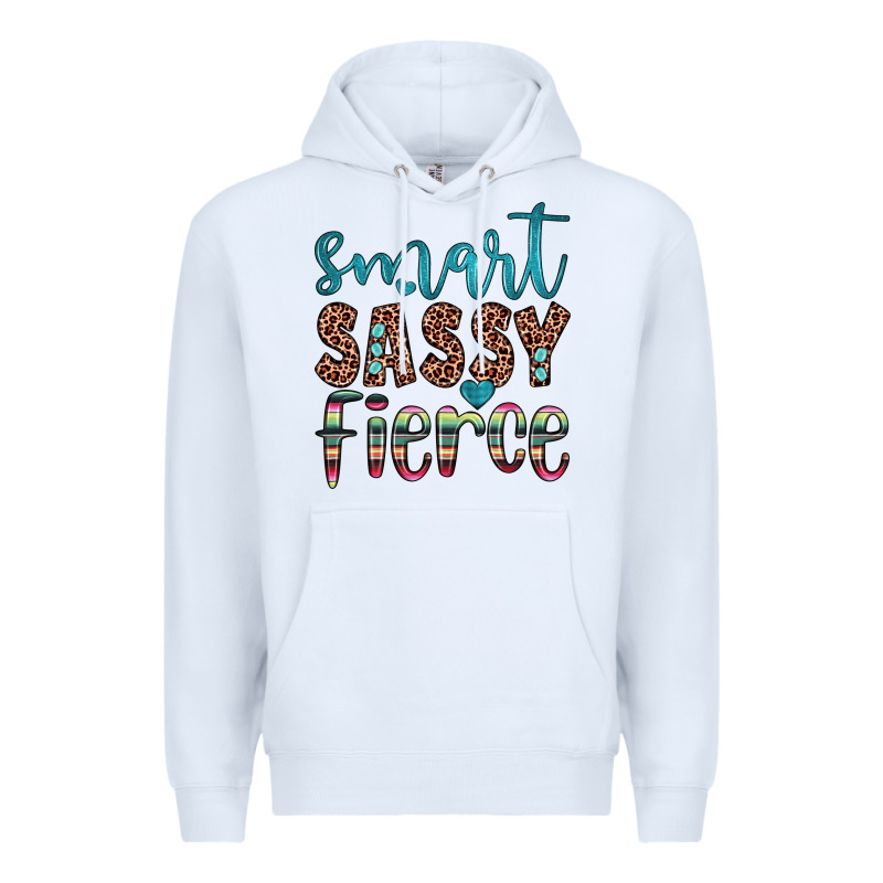 Smart  Sassy Fierce Premium Hoodie by JahusDesignShop | Teevron