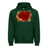 Forest Green Western Red Green Farm Life Brush Stroke Urban Hoodie - Bettercallsaul
