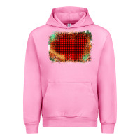 Fuchsia Pink Western Red Green Farm Life Brush Stroke Urban Hoodie - Bettercallsaul
