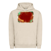 Pigment French Oak Western Red Green Farm Life Brush Stroke Urban Hoodie - Bettercallsaul