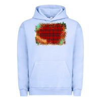 Pigment Grape Ice Western Red Green Farm Life Brush Stroke Urban Hoodie - Bettercallsaul