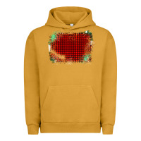 Pigment Peanut Butter Western Red Green Farm Life Brush Stroke Urban Hoodie - Bettercallsaul