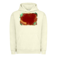 Pigment Pistachio Western Red Green Farm Life Brush Stroke Urban Hoodie - Bettercallsaul
