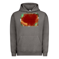Pigment Tornado Western Red Green Farm Life Brush Stroke Urban Hoodie - Bettercallsaul