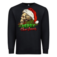 Black Merry Christmas Premium Sweatshirt - RanaPortraitStore