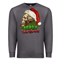 Charcoal Heather Merry Christmas Premium Sweatshirt - RanaPortraitStore