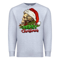 Heather Grey Merry Christmas Premium Sweatshirt - RanaPortraitStore