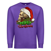 Purple Merry Christmas Premium Sweatshirt - RanaPortraitStore