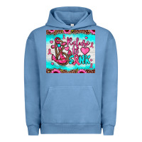 Pigment Pebble Blue refuse to sink Urban Hoodie - JahusDesignShop