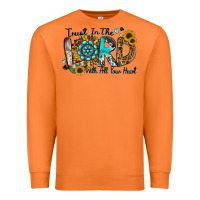 Carrot trust in the lord with all your heart Premium Sweatshirt - Zillion Design Studio