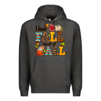 Charcoal Heather i love fall most of all Premium Hoodie - AdoDesignShop