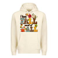 Sandshell i love fall most of all Premium Hoodie - AdoDesignShop