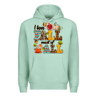 Seafoam i love fall most of all Premium Hoodie - AdoDesignShop