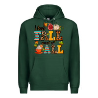 Sports Green i love fall most of all Premium Hoodie - AdoDesignShop