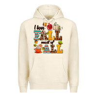 Tofu i love fall most of all Premium Hoodie - AdoDesignShop
