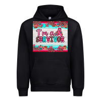 Black i'm a survivor Urban Hoodie - JahusDesignShop