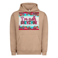 Pigment Burro i'm a survivor Urban Hoodie - JahusDesignShop