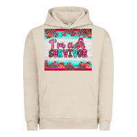 Pigment French Oak i'm a survivor Urban Hoodie - JahusDesignShop