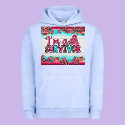 I'm A Survivor Urban Hoodie Designed By Jahusdesignshop