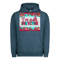 Pigment Midnight Navy i'm a survivor Urban Hoodie - JahusDesignShop