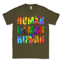 Army Green Human Pride Lgbt Classic Tee - BundleAndBundleShop