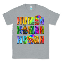 Heather Grey Human Pride Lgbt Classic Tee - BundleAndBundleShop