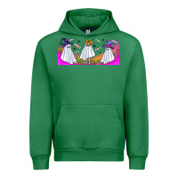 Emerald cutes ghosts libbey glass Urban Hoodie - BundleAndBundleShop