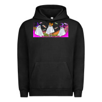 Pigment Black cutes ghosts libbey glass Urban Hoodie - BundleAndBundleShop