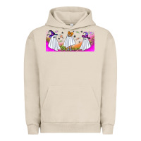 Pigment French Oak cutes ghosts libbey glass Urban Hoodie - BundleAndBundleShop