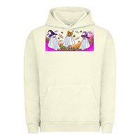 Pigment Pistachio cutes ghosts libbey glass Urban Hoodie - BundleAndBundleShop