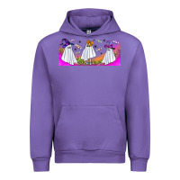 Tulip cutes ghosts libbey glass Urban Hoodie - BundleAndBundleShop