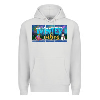 Dove Grey winter vibes license plate Premium Hoodie - BundleAndBundleShop