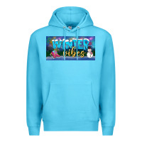 Ocean Blue winter vibes license plate Premium Hoodie - BundleAndBundleShop
