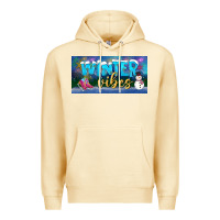 Pina Colada winter vibes license plate Premium Hoodie - BundleAndBundleShop