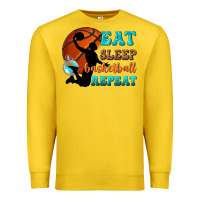 Lemon eat sleep basketball repeat Premium Sweatshirt - texasbilliewilder