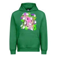 Emerald ghost halloween patch Urban Hoodie - BundleAndBundleShop