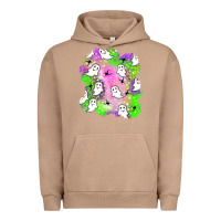 Pigment Burro ghost halloween patch Urban Hoodie - BundleAndBundleShop
