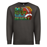 Smoke eat sleep football repeat Premium Sweatshirt - texasbilliewilder
