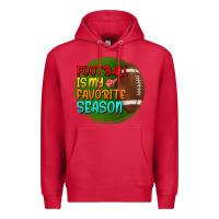 Cardinal football is my favorite season Premium Hoodie - BundleAndBundleShop