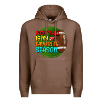 Chestnut football is my favorite season Premium Hoodie - BundleAndBundleShop