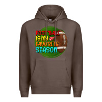 Coffee football is my favorite season Premium Hoodie - BundleAndBundleShop